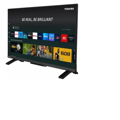 Televisor QLED 32" Full HD Negro Smart 32QV2F63DG TOSHIBA