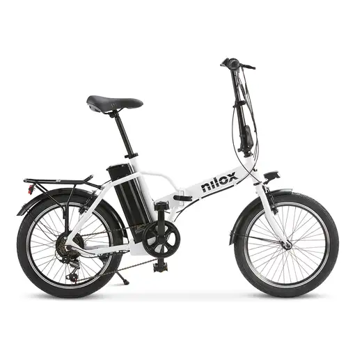 Nilox URBAN - eBike J1 Pro Blanco Acero 50,8 cm (20") 23,5 kg