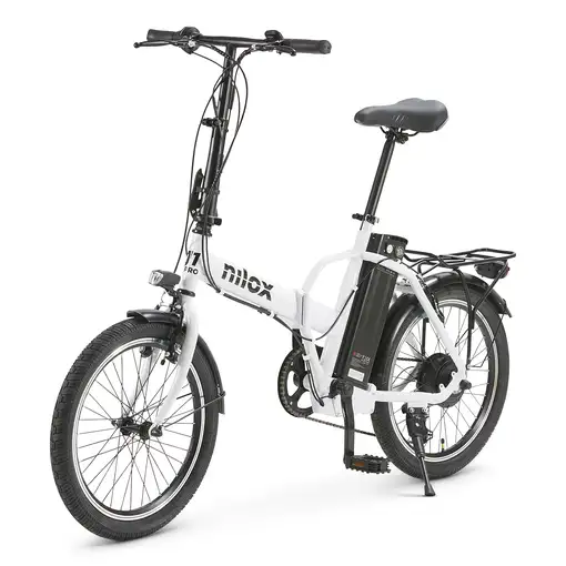 Nilox URBAN - eBike J1 Pro Blanco Acero 50,8 cm (20") 23,5 kg