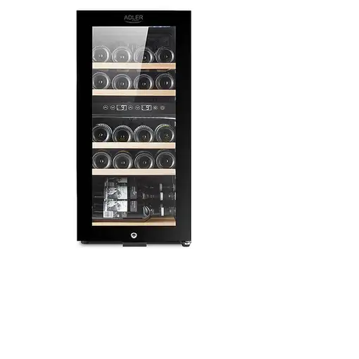 Adler AD 8080 enfriador de vino Nevera de vino Independiente Negro 24 botella(s) Adler AD 8080 enfriador de vino Nevera de vino Independiente Negro 24 botella(s)