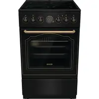 Cocina independiente cerámico 4 zone(s) horno eléctrico Negro 740570 GORENJE