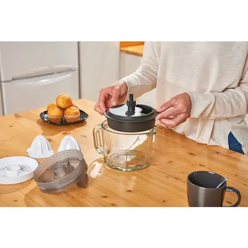 Black & Decker BXCJ30E exprimidor 30 W Negro, Transparente