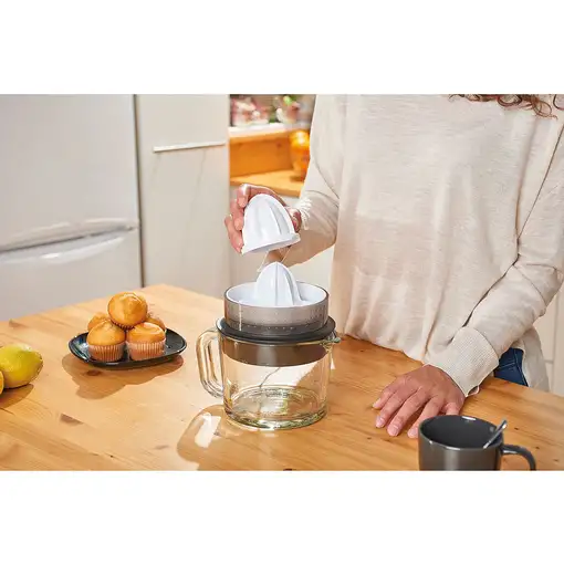 Black & Decker BXCJ30E exprimidor 30 W Negro, Transparente