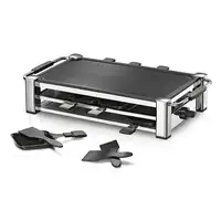 Rommelsbacher RCC 1500 parrilla de interior 1500 W Cromo