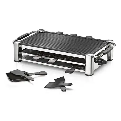 Rommelsbacher RCC 1500 parrilla de interior 1500 W Cromo