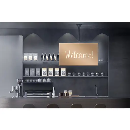 Digitus Soporte universal de techo para televisor con ajuste de altura telescópico