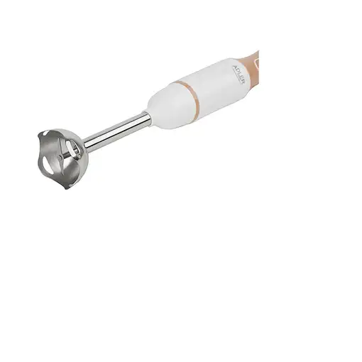 Adler AD 4616 licuadora 0 L Batidora de inmersión 500 W Acero inoxidable, Blanco