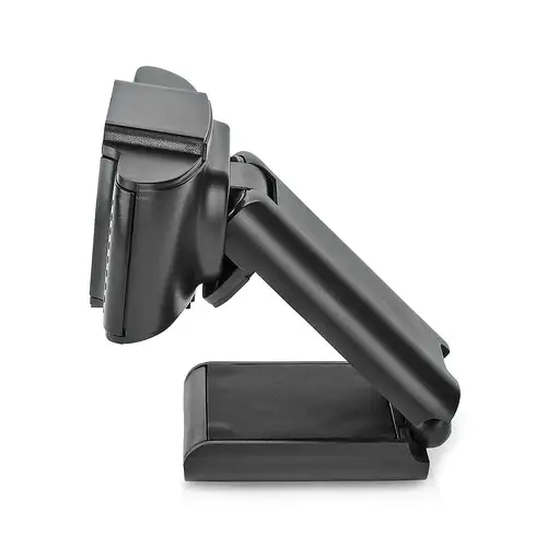 Nedis WCAM110BK cámara web 5 MP 2592 x 1944 Pixeles USB 2.0 Negro