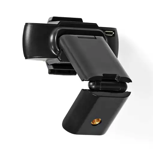 Nedis WCAM110BK cámara web 5 MP 2592 x 1944 Pixeles USB 2.0 Negro