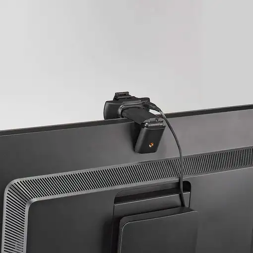 Nedis WCAM110BK cámara web 5 MP 2592 x 1944 Pixeles USB 2.0 Negro