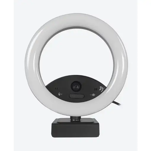 Arozzi Occhio True Privacy Ring Light cámara web 2 MP 1920 x 1080 Pixeles USB 2.0