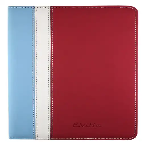 e-Vitta Stand3P 8" Univ 20,3 cm (8") Folio Azul, Rojo, Blanco