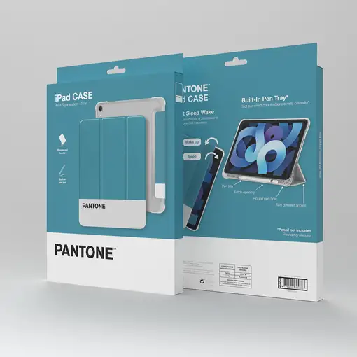 Pantone PT-IPCA5TH00G1 funda para tablet 27,7 cm (10.9") Folio Azul