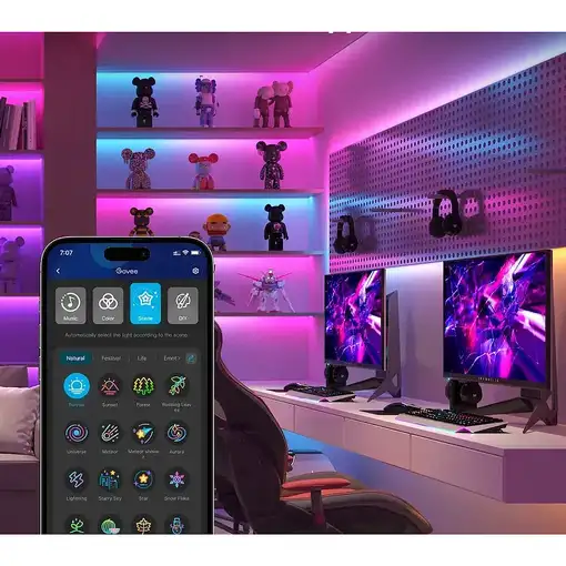 Govee H612A Tira de luz inteligente Wi-Fi/Bluetooth