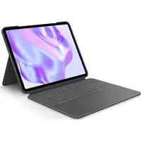 Logitech Combo Touch QWERTZ Alemán Smart Connector Grafito