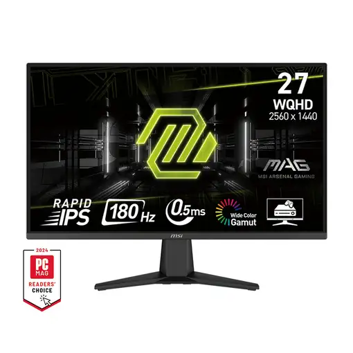 MSI MAG 275QF pantalla para PC 68,6 cm (27") 2560 x 1440 Pixeles Wide Quad HD LCD