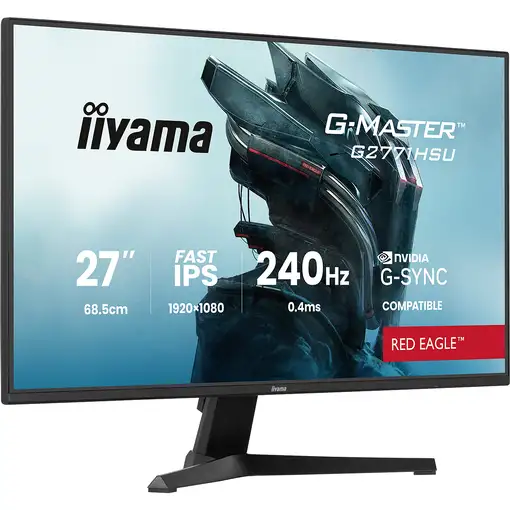iiyama G-MASTER G2771HSU-B1 pantalla para PC 68,6 cm (27") 1920 x 1080 Pixeles