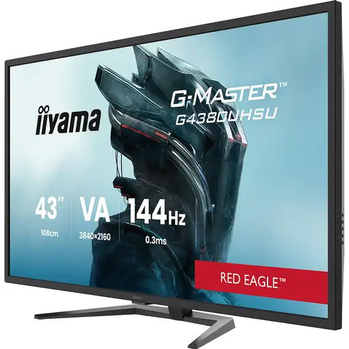 iiyama G-MASTER G4380UHSU-B2 pantalla para PC 108 cm (42.5") 3840 x 2160 Pixeles