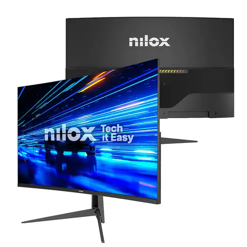 Nilox NXM27CV28001 pantalla para PC 68,6 cm (27") 1920 x 1080 Pixeles Full HD LED