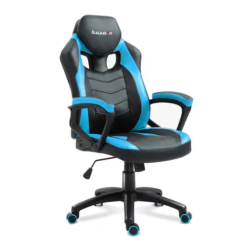 Huzaro FORCE 2.5 Butaca para jugar Asiento acolchado Negro, Azul
