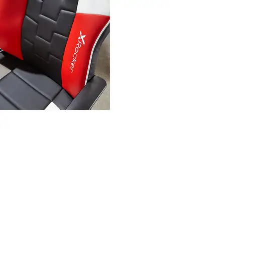 X Rocker 5120101 silla para videojuegos Butaca para jugar Asiento acolchado Negro,
