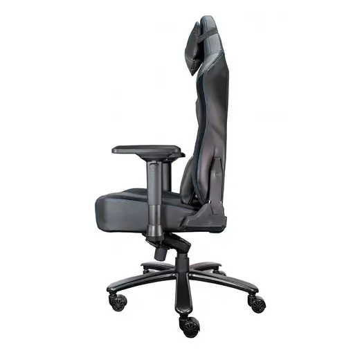 TALIUS MAMUT Silla para videojuegos universal Asiento acolchado Negro, Azul