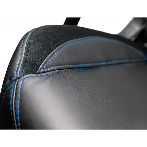 TALIUS MAMUT Silla para videojuegos universal Asiento acolchado Negro, Azul