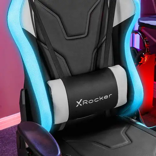 X Rocker Agility eSports RGB Silla para videojuegos de PC Asiento acolchado tapiza