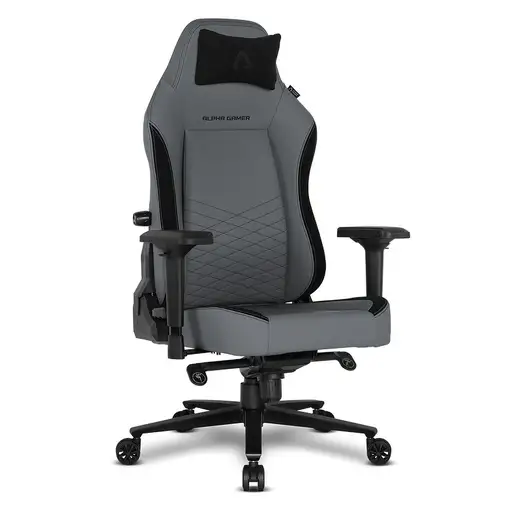 Alpha Gamer Alegra V2 Silla para videojuegos universal Asiento acolchado Negro