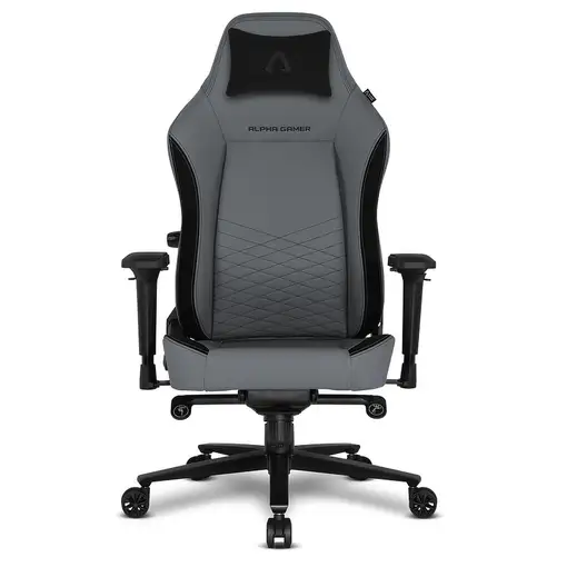 Alpha Gamer Alegra V2 Silla para videojuegos universal Asiento acolchado Negro