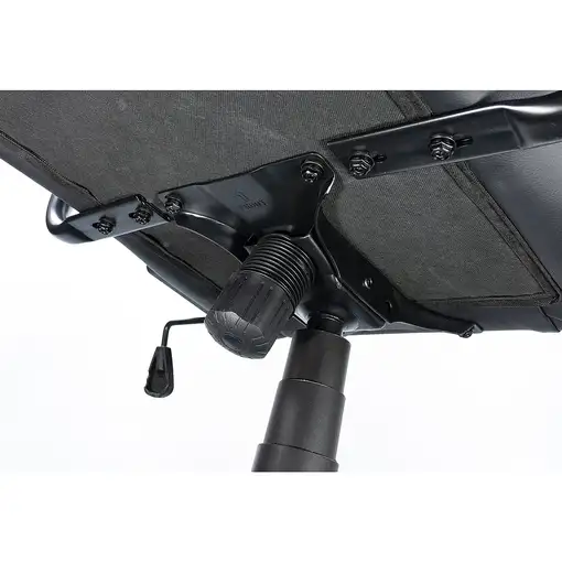 TALIUS Silla Gecko gaming negra/amarilla, brazos fijos