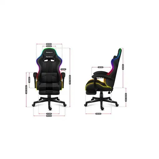 Huzaro FORCE 4.7 Silla para videojuegos de PC Asiento (de seguridad)