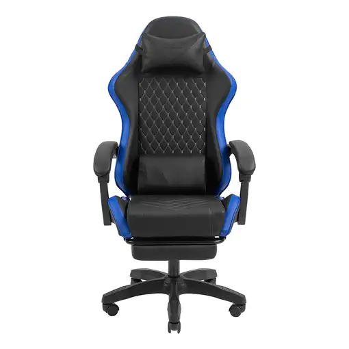 Mars Gaming MGC-X Silla para videojuegos de PC Asiento acolchado Negro, Azul