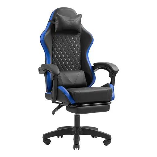 Mars Gaming MGC-X Silla para videojuegos de PC Asiento acolchado Negro, Azul