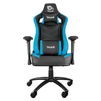 TALIUS silla Vulture gaming negra/azul butterfly, base nylon, ruedas nylon