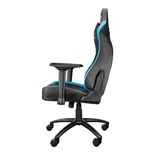 TALIUS silla Vulture gaming negra/azul butterfly, base nylon, ruedas nylon