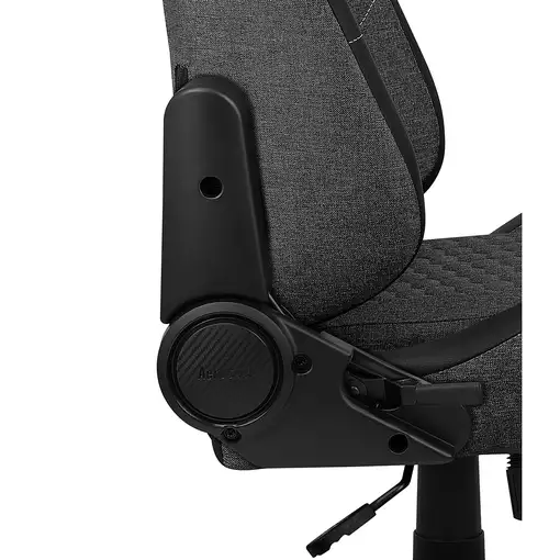 Aerocool CROWNASHBK, Silla Gaming Ergonómica, Cojines Ajustables, Tecnología AeroW