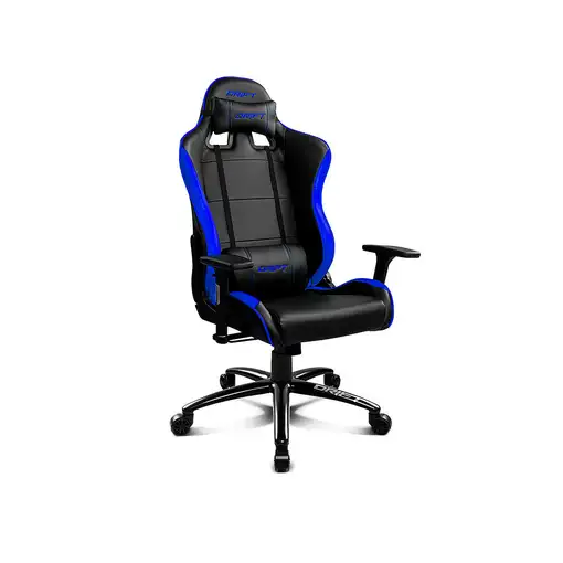 DRIFT DR200 Silla para videojuegos de PC Asiento acolchado Negro, Azul