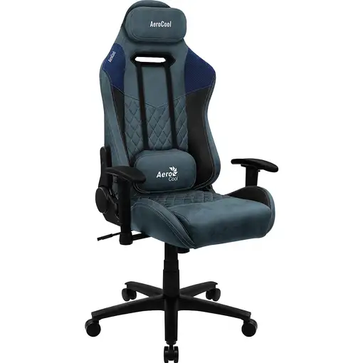 Aerocool DUKE AeroSuede Silla para videojuegos universal Negro, Azul
