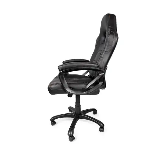Arozzi Enzo Silla para videojuegos universal Asiento acolchado Negro