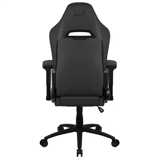 Aerocool ROYALASHBK Silla Gaming Premium Ergonómica Reposapiernas Tecnología Aerow