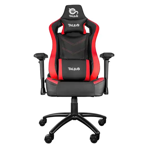 TALIUS silla Vulture gaming negra/roja butterfly, base nylon, ruedas nylon