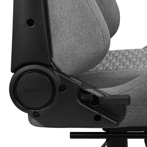 Aerocool ROYALASHGR Silla Gaming Premium Ergonómica Reposapiernas Tecnología Aerow