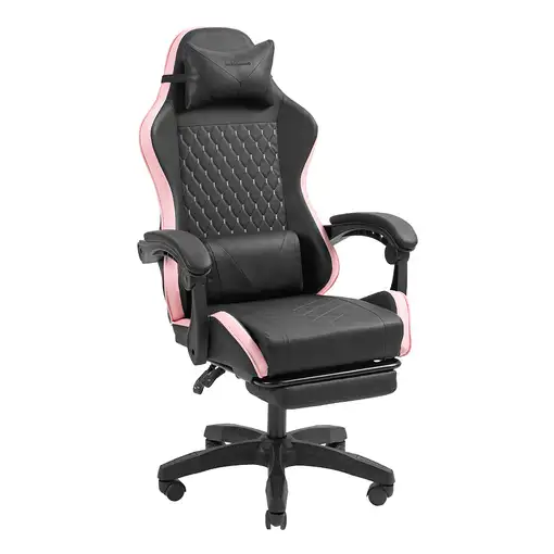 Mars Gaming MGC-X Silla para videojuegos de PC Asiento acolchado Negro, Rosa