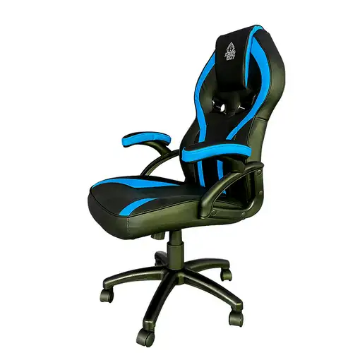 KeepOut XS200 Silla para videojuegos universal Asiento acolchado Negro, Azul