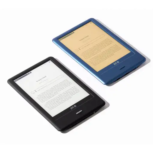 SPC Dickens Light 2 Pro – Libro electrónico 6” táctil, 8GB, 1 mes autonomía, Negro