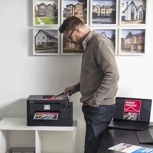 Brother MFC-J4550DW impresora multifunción Inyección de tinta A4 1200 x 4800 DPI W