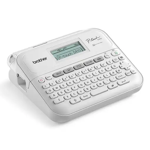 Brother PT-D410VP impresora de etiquetas ZINK (Zero-Ink) 180 x 180 DPI