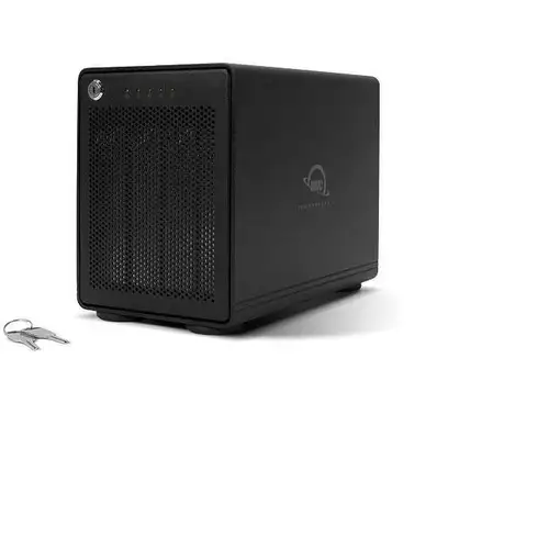 OWC ThunderBay 4 Carcasa de disco duro/SSD Negro 2.5/3.5"