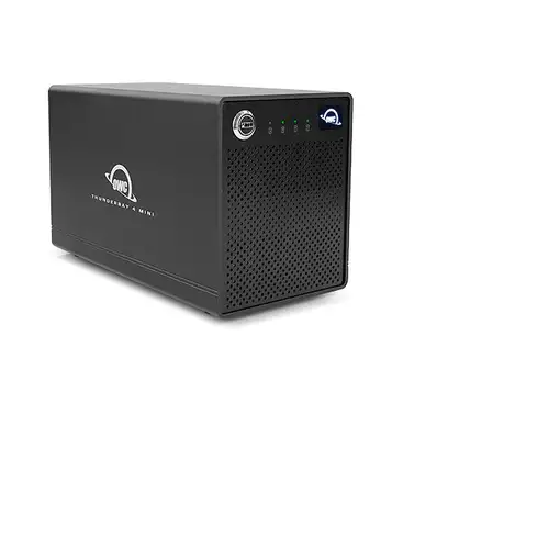 OWC ThunderBay 4 mini Carcasa de disco duro/SSD Negro 2.5"